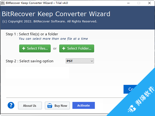 BitRecover Keep Converter Wizard(文件转换软件)_1