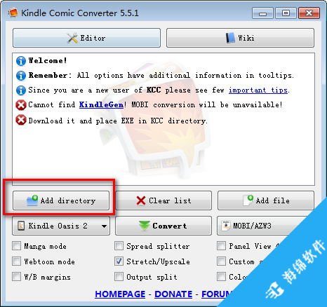 Kindle Comic Converter(漫画转换EPUB工具)_2