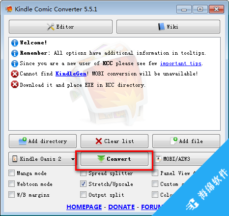 Kindle Comic Converter(漫画转换EPUB工具)_4