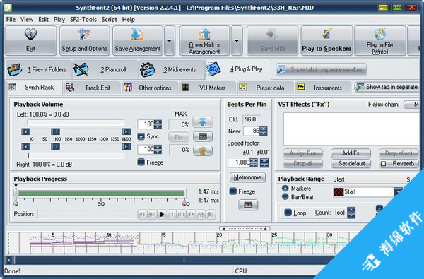 SynthFont(音频编辑软件)_1