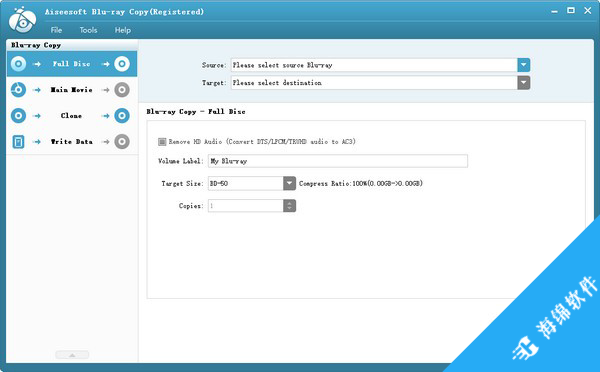Aiseesoft Blu-ray Copy(蓝光光盘刻录工具)_1