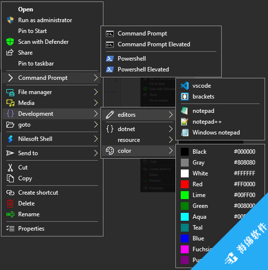 Nilesoft Shell(Windows上下文菜单管理器)_2