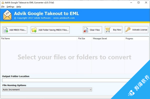 Advik Google Takeout to EML Converter(文件转换工具)_1