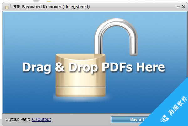 PDF Password Remover(PDF密码移除器)_1