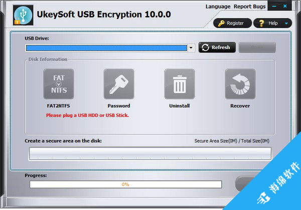 UkeySoft USB Encryption(USB加密工具)_1