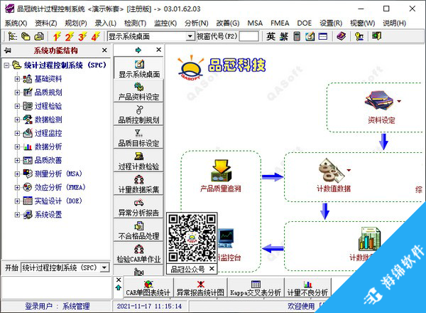 品冠SPC(统计过程控制系统)_1