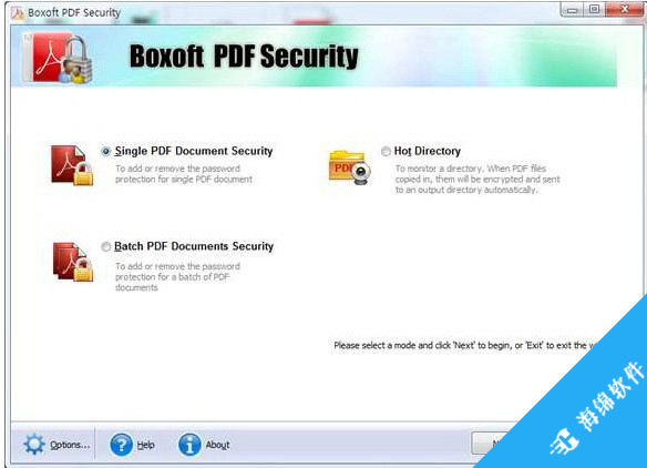 Boxoft PDF Security(PDF文件加密软件)_1