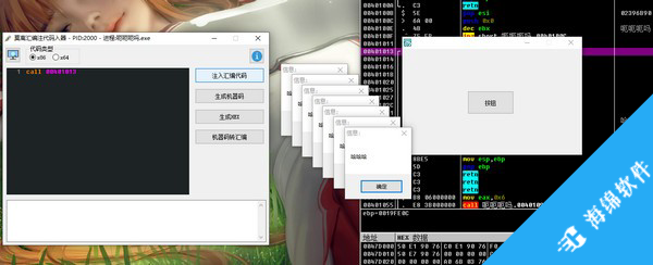 莫离汇编代码注入器_5
