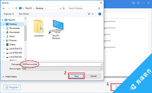 Cocosenor WiFi Password Tuner(WiFi密码恢复软件)_3