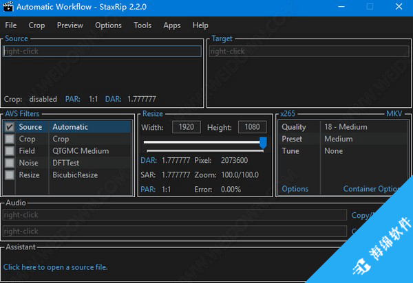 StaxRip(视频转换工具)_1