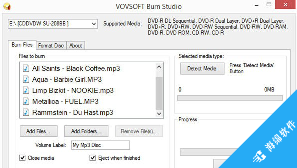 VOVSOFT Burn Studio(轻量级光盘刻录软件)_2