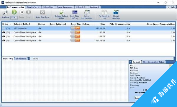 Raxco PerfectDisk Pro(磁盘空间管理软件)_1