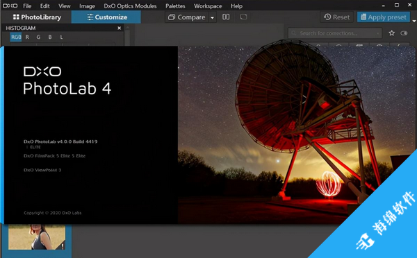 DxO PhotoLab(照片后期处理软件)_1