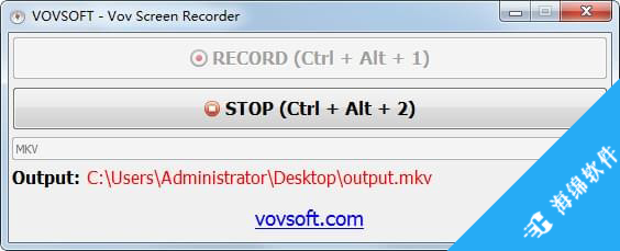 Vov Screen Recorder(免费录屏软件)_2