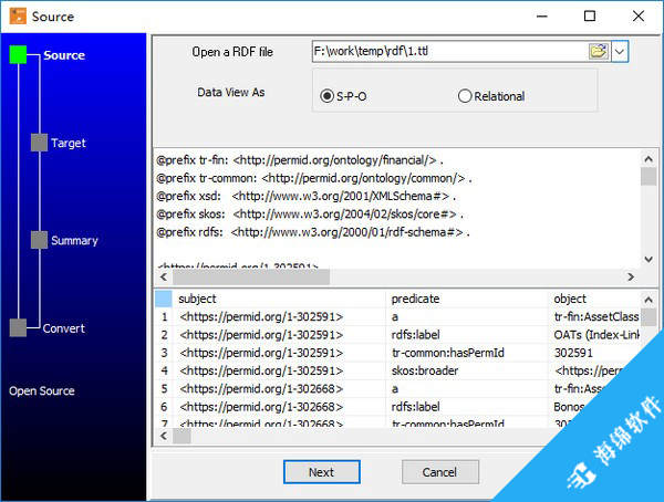 RdfToSqlite(数据转换软件)_3