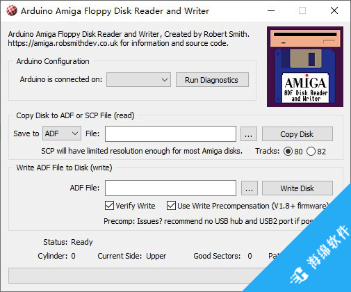 Arduino Amiga Floppy Disk Reader and Writer_1