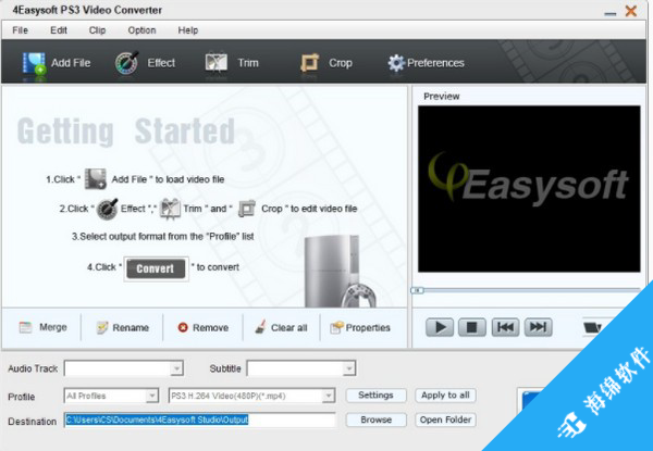 4Easysoft PS3 Video Converter(PS3视频格式转换器)_1