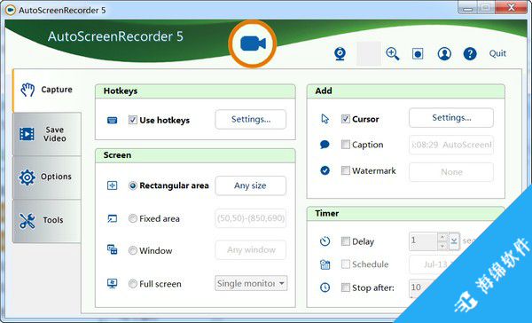 AutoScreenRecorder 5(屏幕录制工具)_1