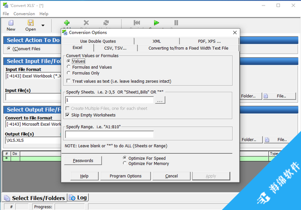 Convert XLS(Excel文档转换器)_2