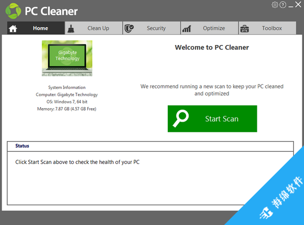 PC Cleaner(电脑垃圾清理软件)_1