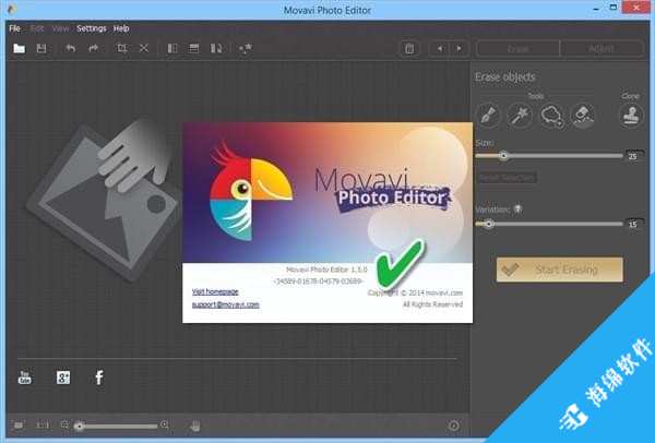 Movavi Photo Editor(相片编辑软件)_1