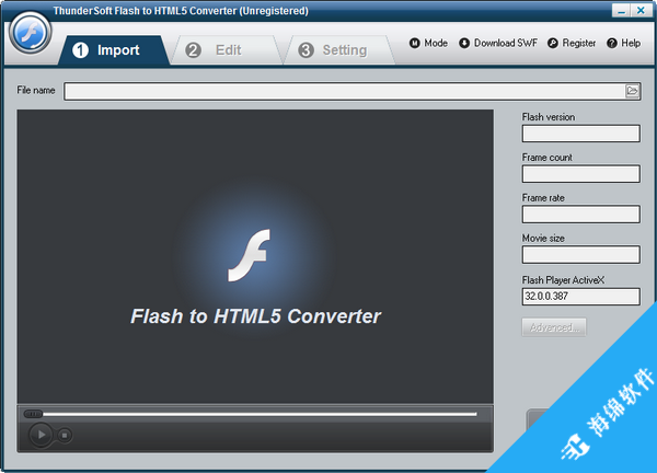 ThunderSoft Flash to HTML5 Converter_1