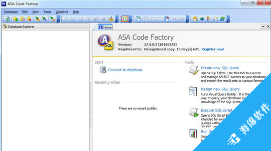 ASA Code Factory(数据库管理工具)_1