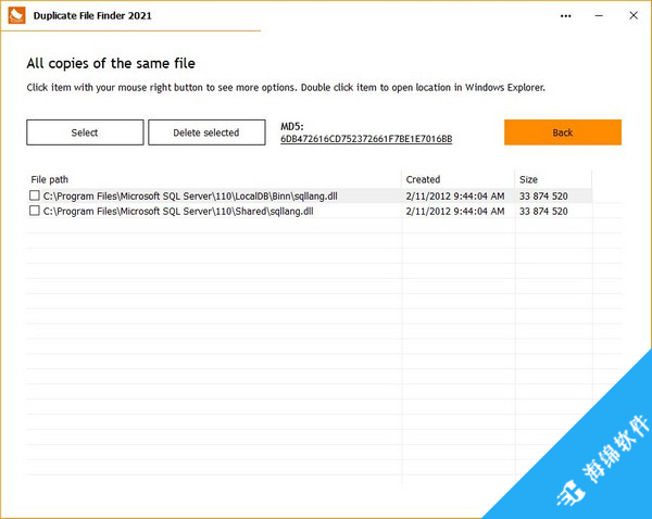 Duplicate File Finder 2021(重复查找工具)_3