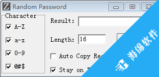 Random Password(随机密码生成工具)_1