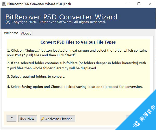 BitRecover PSD Converter Wizard(PSD转换器)_1