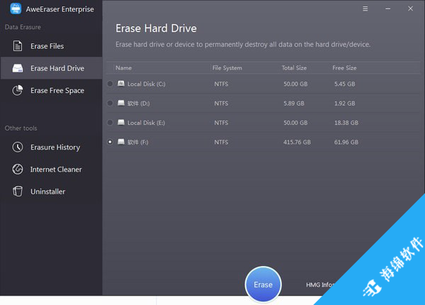 AweEraser(数据擦除工具)_4