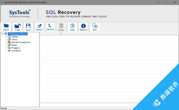 SysTools SQL Recovery(数据库数据恢复软件)_1