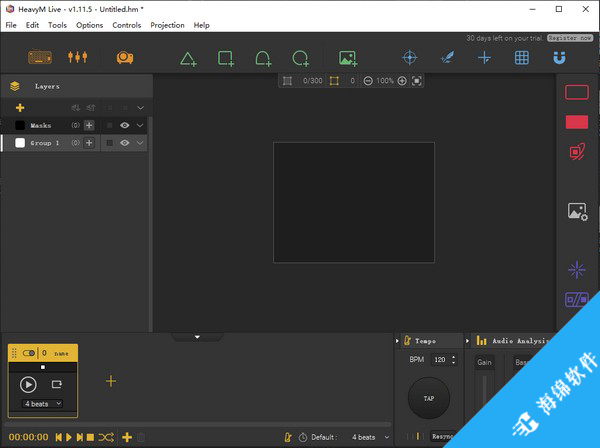 HeavyM Live(投影映射软件)_1