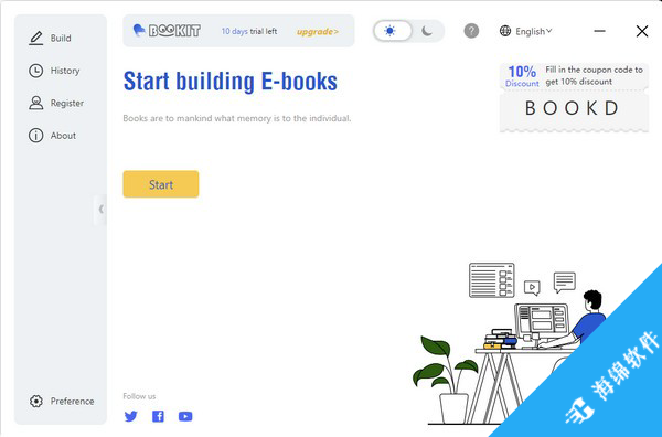 BookIt Desktop(网页保存电子书软件)_1