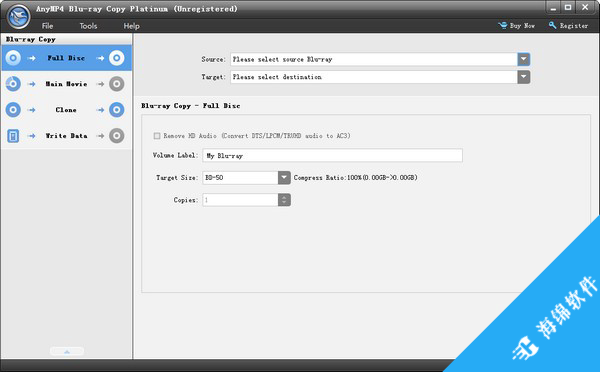 AnyMP4 Blu-ray Copy Platinum(视频刻录软件)_1