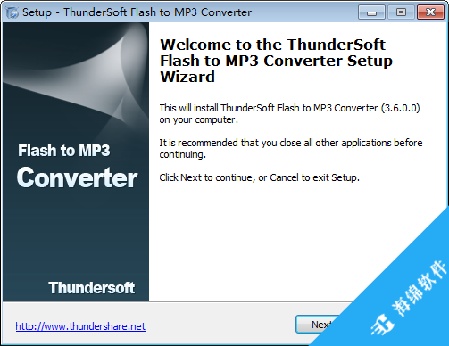 ThunderSoft Flash to MP3 Converter_2