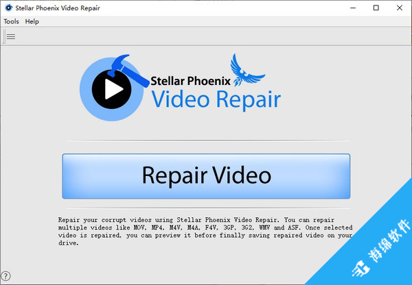 Stellar Phoenix Video Repair(视频文件修复软件)_1