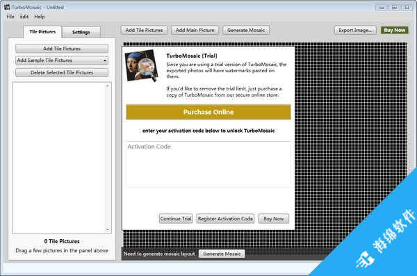 TurboMosaic(马赛克拼图制作软件)_1