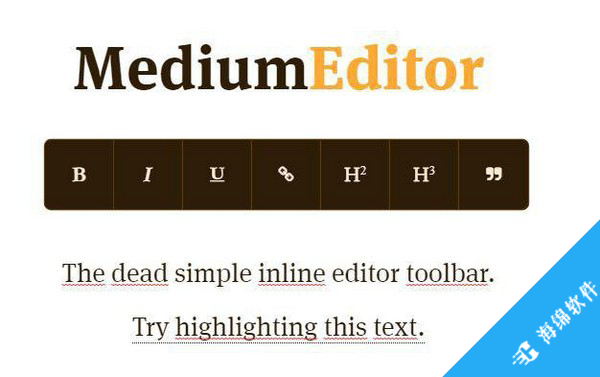 MediumEditor(内联编辑器工具栏)_1