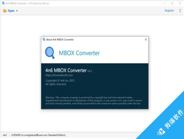 4n6 MBOX Converter(MBOX文件转换器)_1