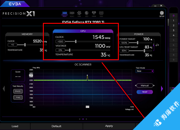 EVGA超频软件(EVGA Precision X1)_3