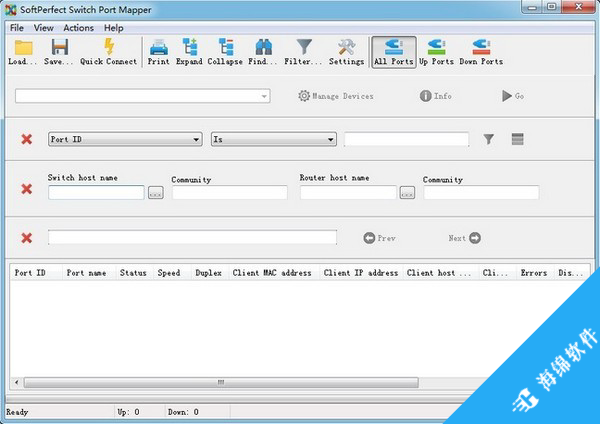 SoftPerfect Switch Port Mapper(交换机端口映射工具)_1