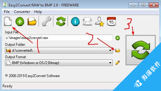 Easy2Convert RAW to BMP(图像格式转换软件)_2