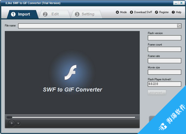 iLike SWF to GIF Converter(SWF转GIF工具)_1