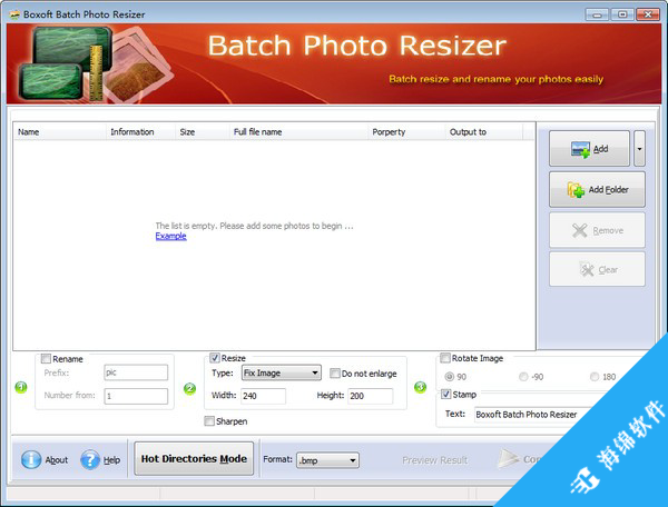 Boxoft Batch Photo Resizer(图像处理软件)_1