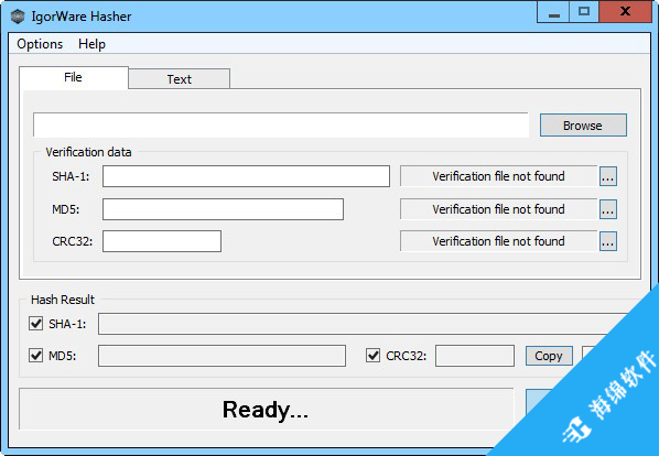 IgorWare Hasher(单一文件校验)_1