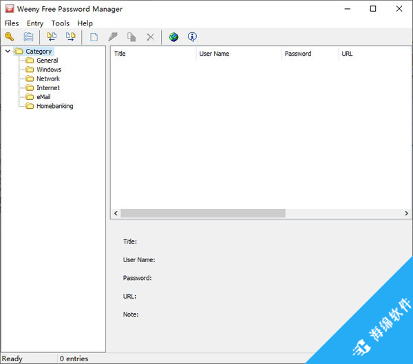 Weeny Free Password Manager(密码管理软件)_1