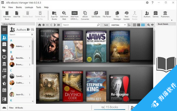 Alfa eBooks Manager(电子书管理工具)_1