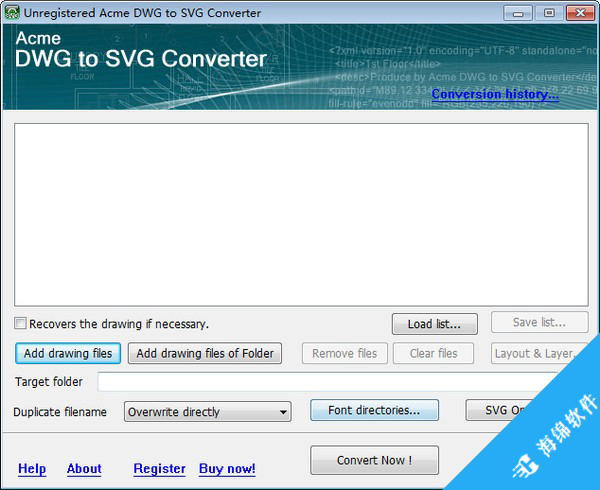 Acme DWG to SVG Converter(DWG转换器)_1