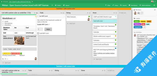 Wekan(开源协作式看板)_1